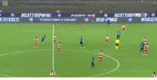 意甲豪门国, 得领先, 上半场第